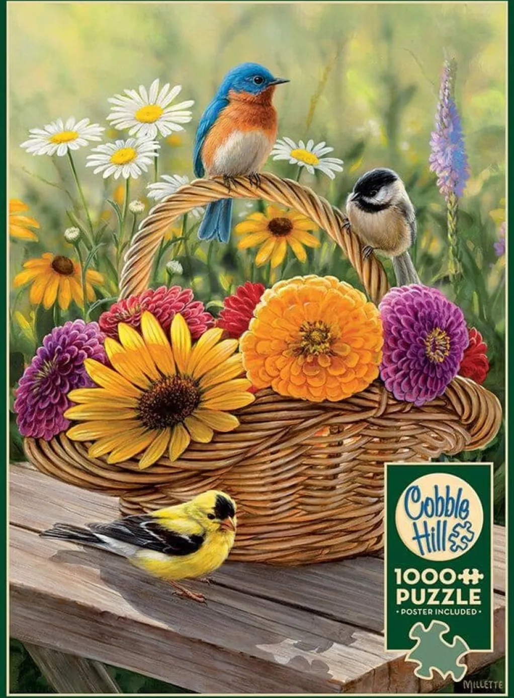 Cobble Hill 1000 Pieces* - Summer Bouquet - 1000 Piece Jigsaw Puzzle
