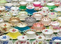 Cobble Hill 1000 Pieces* - Teacups - 1000 Piece Jigsaw Puzzle