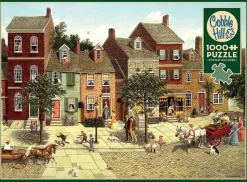 Cobble Hill 1000 Pieces* - The Curve In The Square - 1000 Piece Jigsaw Puzzle