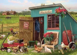 Cobble Hill 1000 Pieces* - The Happy Hen House - 1000 Piece Jigsaw Puzzle
