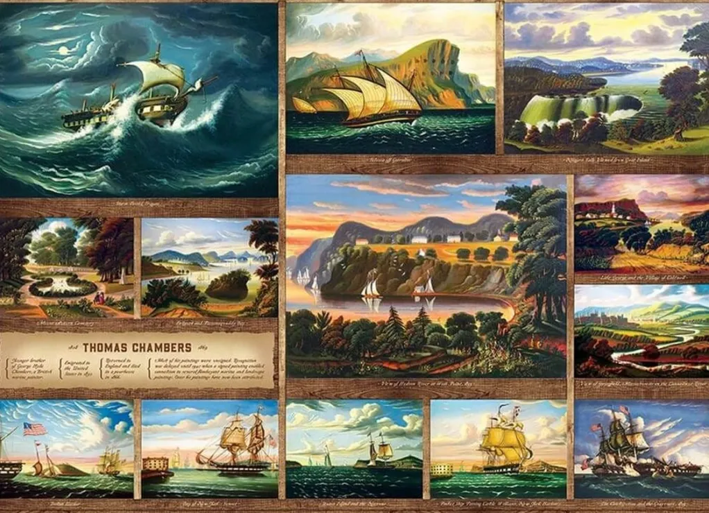 Cobble Hill 1000 Pieces* - Thomas Chambers - 1000 Piece Jigsaw Puzzle