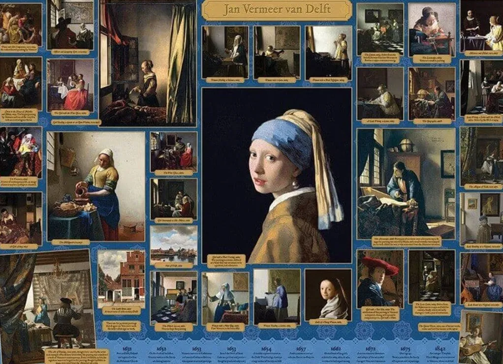 Cobble Hill 1000 Pieces* - Vermeer - 1000 Piece Jigsaw Puzzle