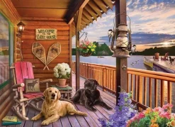 Cobble Hill 1000 Pieces* - Welcome To The Lake House - 1000 Piece Jigsaw Puzzle