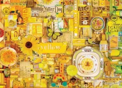 Cobble Hill 1000 Pieces* - Yellow - Colours Series - 1000 Piece Jigsaw Puzzle