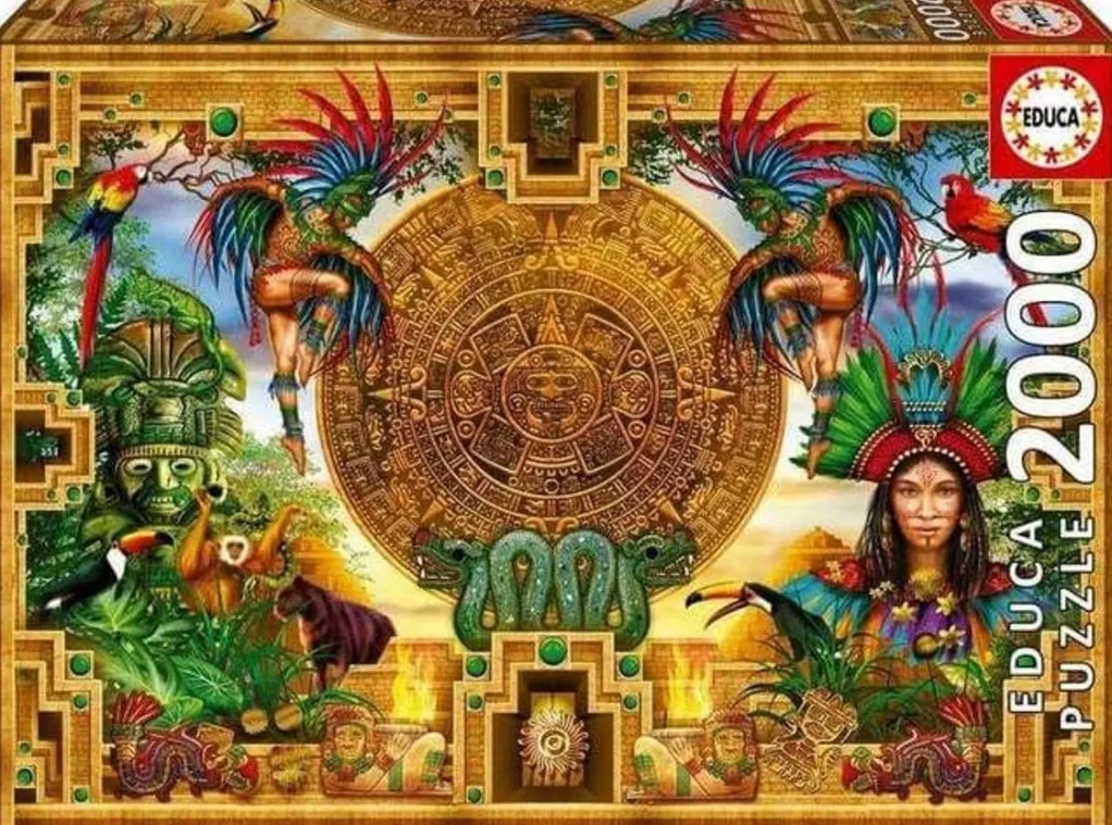 Educa 2000 Pieces* - Aztec Mayan Montage - 2000 Piece Jigsaw Puzzle