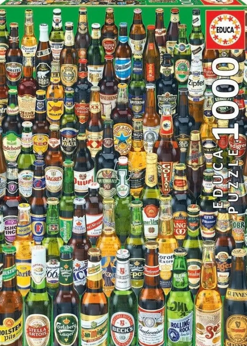Educa 1000 Pieces* - Beers - 1000 Piece Jigsaw Puzzles