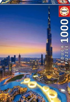 Educa 1000 Pieces* - Burj Khalifa - United Arab Emirates - 1000 Piece Jigsaw Puzzle