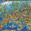 Educa 500 Pieces* - Crazy European Map - 500 Piece Jigsaw Puzzle