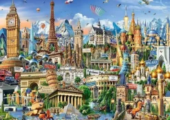 Educa 2000 Pieces* - Europe Landmarks - 2000 Piece Jigsaw Puzzle