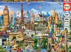 Educa 2000 Pieces* - Europe Landmarks - 2000 Piece Jigsaw Puzzle
