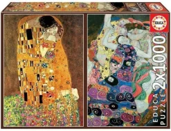 Educa 1000 Pieces* - Gustav Klimt Multi Pack - 1000 Piece Jigsaw Puzzle