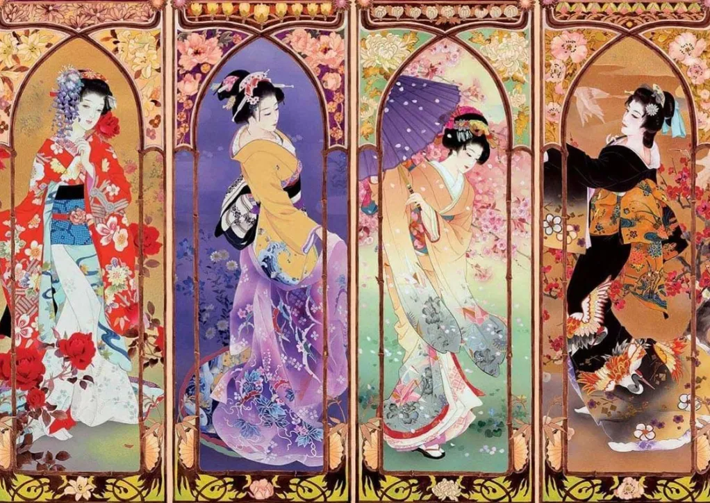 Educa 3000 Pieces & Above* - Japanese Collage - 4000 Piece Jigsaw Puzzle