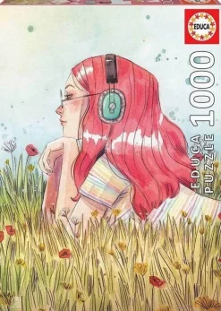 Educa 1000 Pieces* - June - Esther Gili - 1000 Piece Jigsaw Puzzle