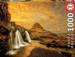 Educa 1000 Pieces* - Kirkjufellsfoss Waterfall - Iceland - 1000 Piece Jigsaw Puzzle