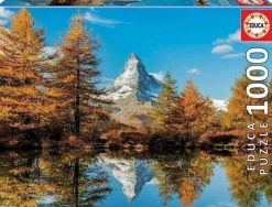 Educa 1000 Pieces* - Matterhorn Mountain Autumn - 1000 Piece Jigsaw Puzzle