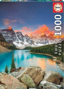 Educa 1000 Pieces* - Moraine Lake - Canada - 1000 Piece Jigsaw Puzzle