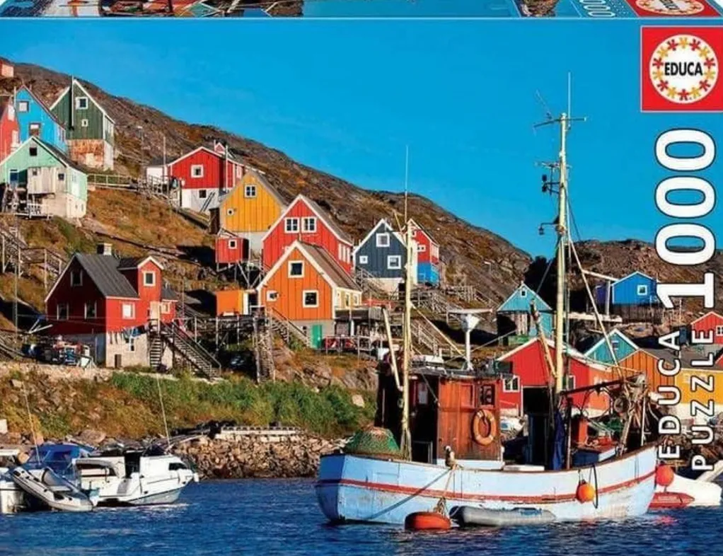 Educa 1000 Pieces* - Nordic Houses - 1000 Piece Jigsaw Puzzle