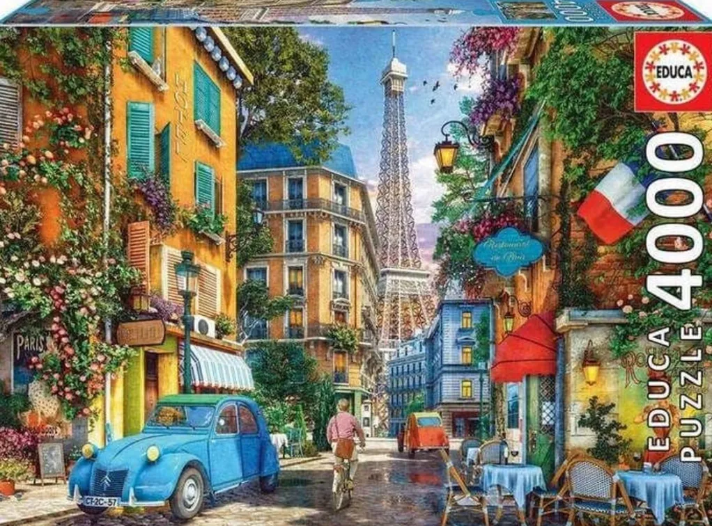Educa 3000 Pieces & Above* - Old Street Of Paris - 4000 Piece Jigsaw Puzzle