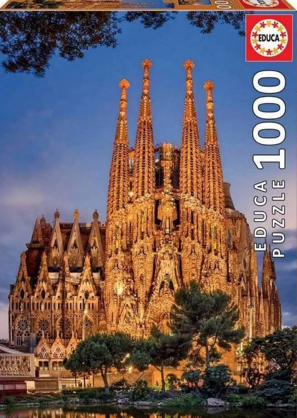 Educa 1000 Pieces* - Sagrada Familia - 1000 Piece Jigsaw Puzzle