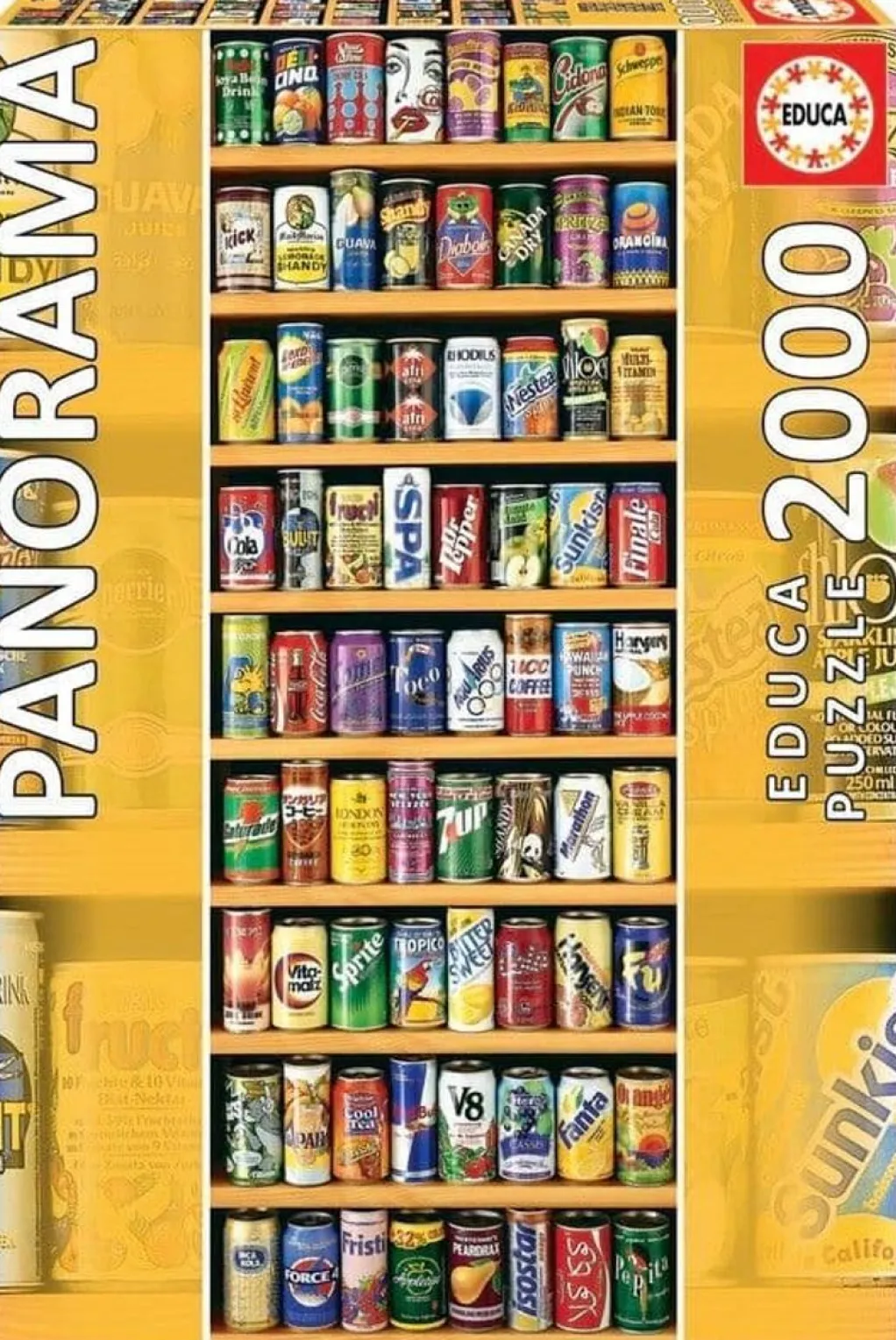 Educa 2000 Pieces* - Soft Cans Panoramic - 2000 Piece Jigsaw Puzzle