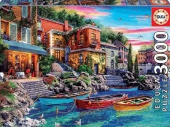 Educa 3000 Pieces & Above* - Sunset In Como - 3000 Piece Jigsaw Puzzle