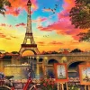 Educa 3000 Pieces & Above* - Sunset In Paris - 3000 Piece Jigsaw Puzzle