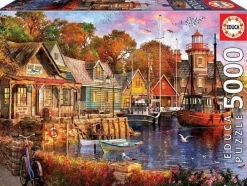 Educa 3000 Pieces & Above* - The Harbour Evening - 5000 Piece Jigsaw Puzzle