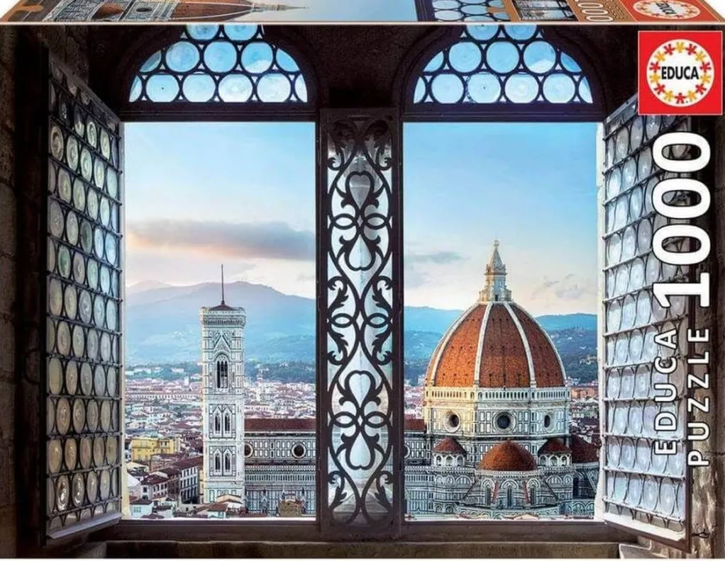 Educa 1000 Pieces* - Views Of Florence - 1000 Piece Jigsaw Puzzle