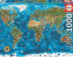 Educa 1000 Pieces* - Wonders Of The World - 1000 Piece Jigsaw Puzzle