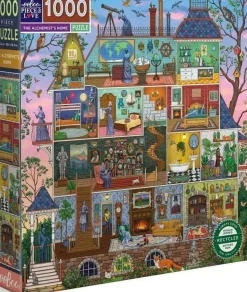 Eeboo 1000 Pieces* - Alchemists Home - 1000 Piece Jigsaw Puzzle
