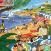 Eeboo 1000 Pieces* - Beach Umbrellas - 1000 Piece Jigsaw Puzzles