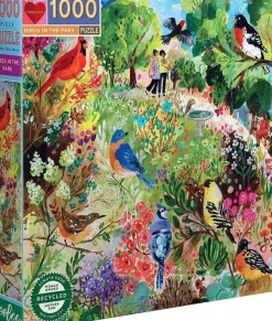 Eeboo 1000 Pieces* - Birds In The Park - 1000 Piece Jigsaw Puzzles
