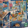 Eeboo 1000 Pieces* - Blue Kitchen - 1000 Piece Jigsaw Puzzle