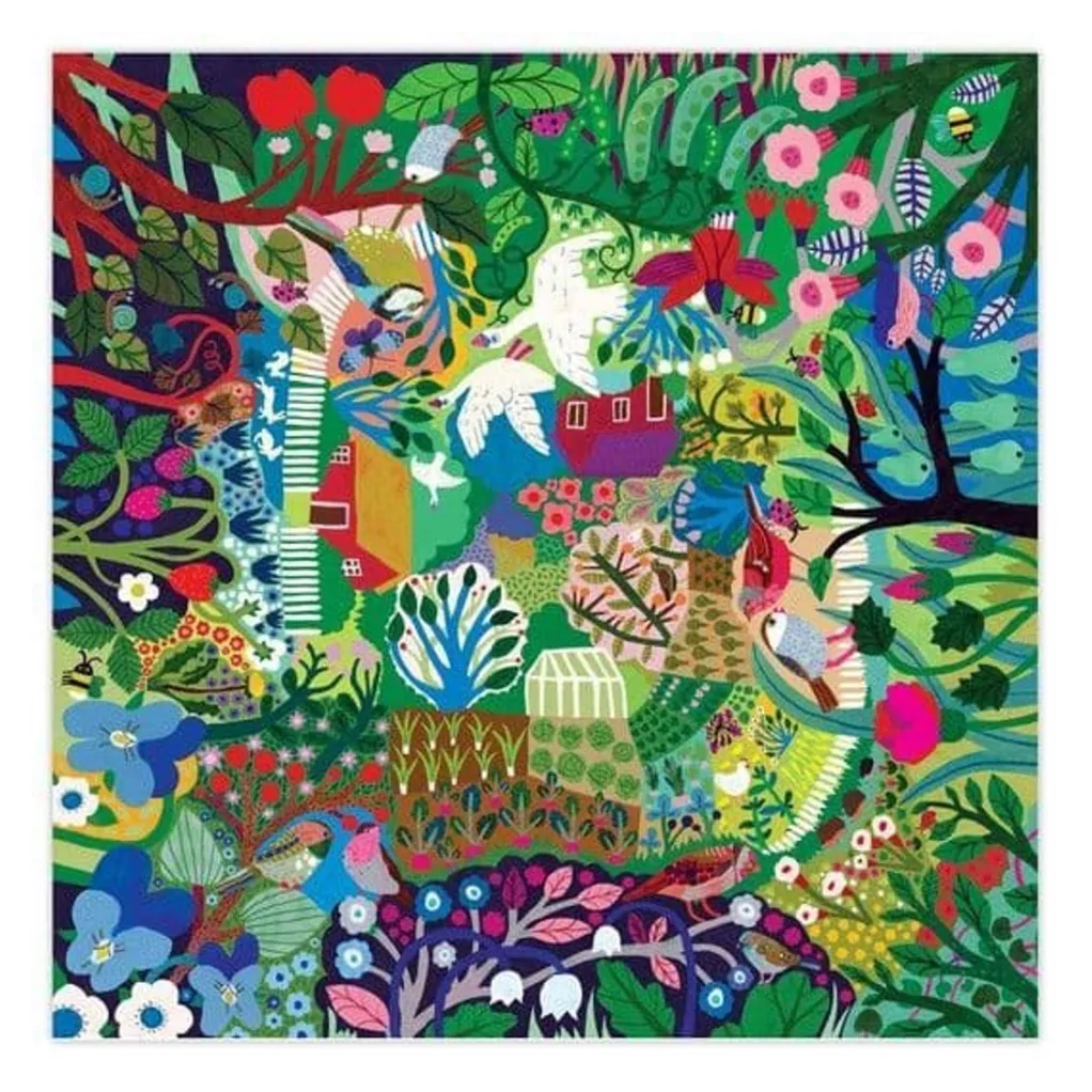 Eeboo 1000 Pieces* - Bountiful Gardens - 1000 Piece Jigsaw Puzzles
