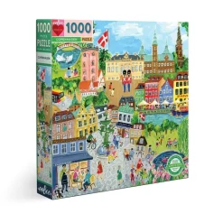Eeboo 1000 Pieces* - Copenhagen - 1000 Piece Jigsaw Puzzles