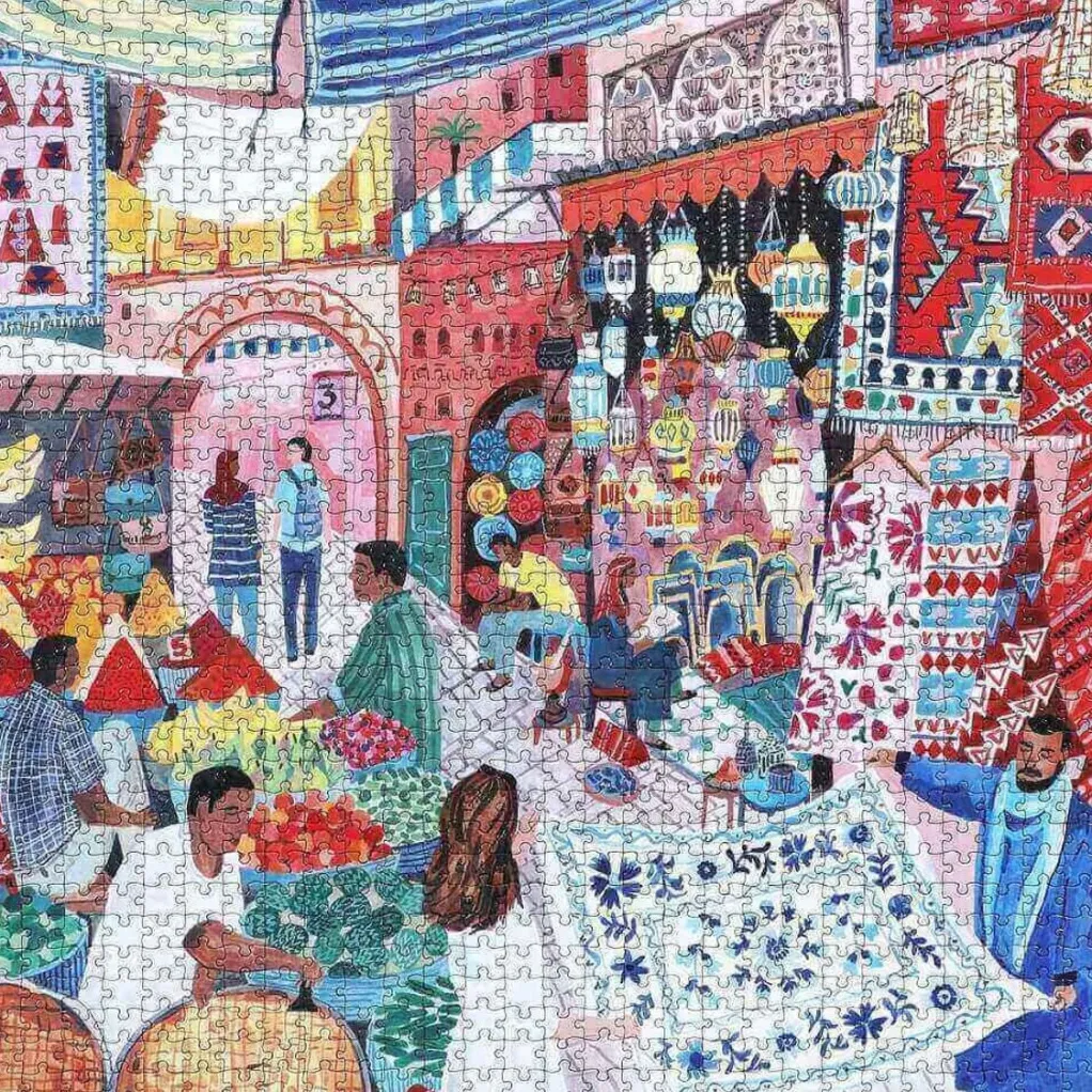 Eeboo 1000 Pieces* - Marrakesh - 1000 Piece Jigsaw Puzzles
