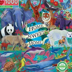 Eeboo 1000 Pieces* - Planet Earth - 1000 Piece Jigsaw Puzzles