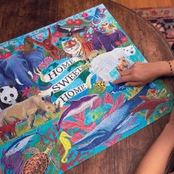 Eeboo 1000 Pieces* - Planet Earth - 1000 Piece Jigsaw Puzzles