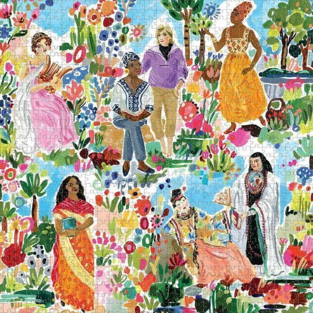 Eeboo 1000 Pieces* - Poets Garden - 1000 Piece Jigsaw Puzzles
