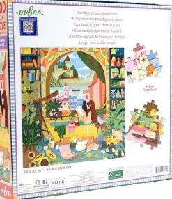 Eeboo 1000 Pieces* - Reading & Relaxing - 1000 Piece Jigsaw Puzzle