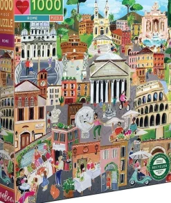 Eeboo 1000 Pieces* - Rome - 1000 Piece Jigsaw Puzzles