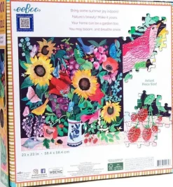 Eeboo 1000 Pieces* - Summer Bouquet - 1000 Piece Jigsaw Puzzle