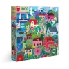 Eeboo 1000 Pieces* - Swedish Fishing Village - 1000 Piece Jigsaw Puzzles