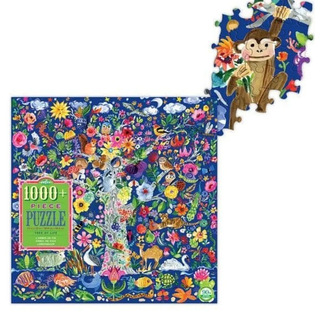 Eeboo 1000 Pieces* - Tree Of Life - 1000 Piece Jigsaw Puzzle