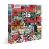 Eeboo 1000 Pieces* - Whimsical Village - 1000 Piece Jigsaw Puzzles
