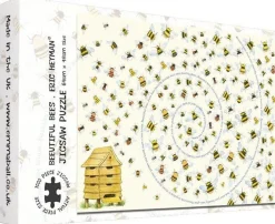 Great British Jigsaws 1000 Pieces*Emma Ball - Bees - 1000 Piece Jigsaw Puzzle