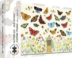 Great British Jigsaws 1000 Pieces*Emma Ball - Butterflies - 1000 Piece Jigsaw Puzzle