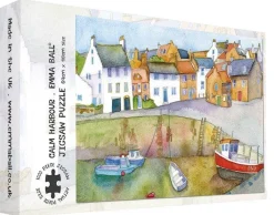 Great British Jigsaws 1000 Pieces*Emma Ball - Calm Harbour - 1000 Piece Jigsaw Puzzle