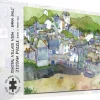 Great British Jigsaws 1000 Pieces*Emma Ball - Coastal Village View - 1000 Piece Jigsaw Puzzle