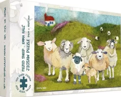 Great British Jigsaws 1000 Pieces*Emma Ball - Felted Sheep - 1000 Piece Jigsaw Puzzle
